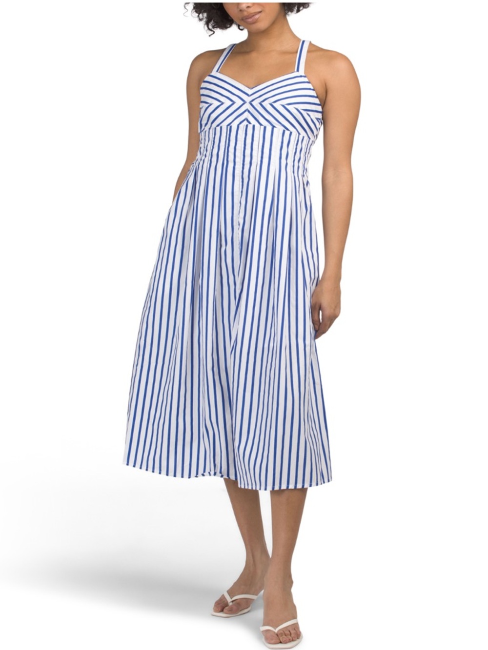 RACHEL ZOE
Spagetti Strap Striped Maxi Dress